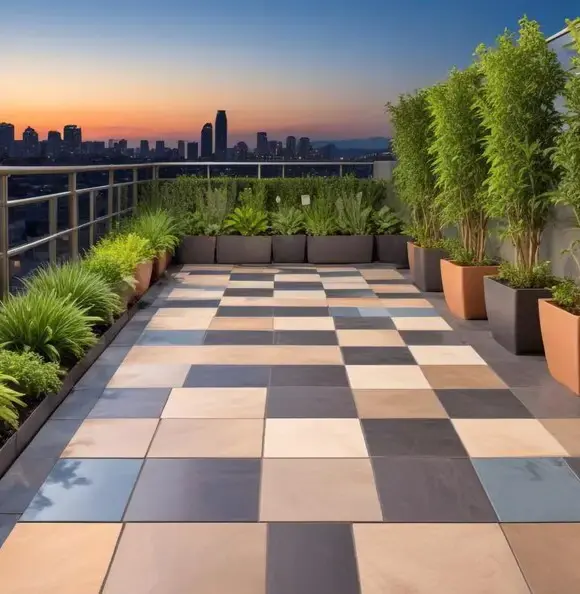 Outdoor Floor Tiles Dubai - Non-Slip &amp; Porcelain Tiles