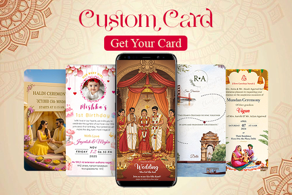 Digital Invitation Cards &amp; WhatsApp Invites | Greetifyme