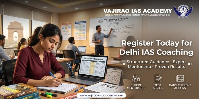 Register Today for Delhi IAS Coaching With Proven Results