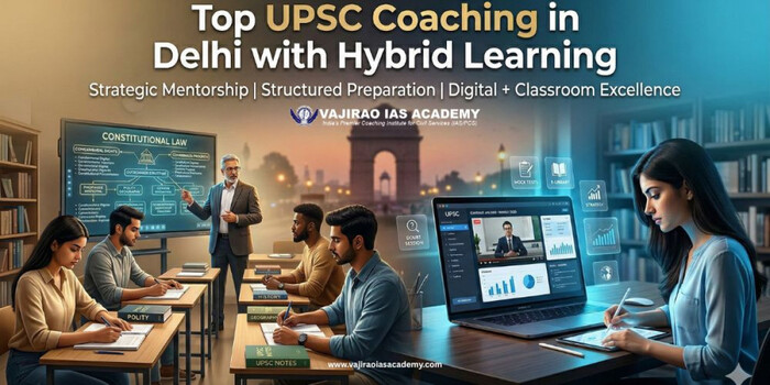 Top UPSC Coaching Delhi with Hybrid Learning