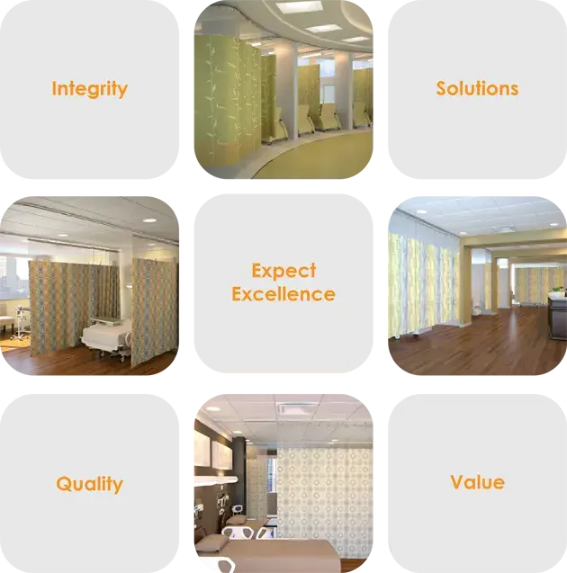 Buy Cubicle, Privacy &amp; Healthcare Curtains - Cube Care